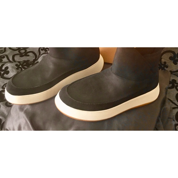 NWT FitFlop Nubuck-Mix Flatform Bootie Sneakers Size 10 - Picture 5 of 8